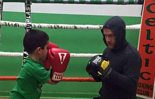 Coach Dan Letz youth boxing